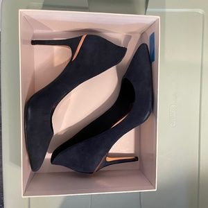 Teal Ted Baker London Suede Heels NEVER BEEN WORN Size 10.5 (41)